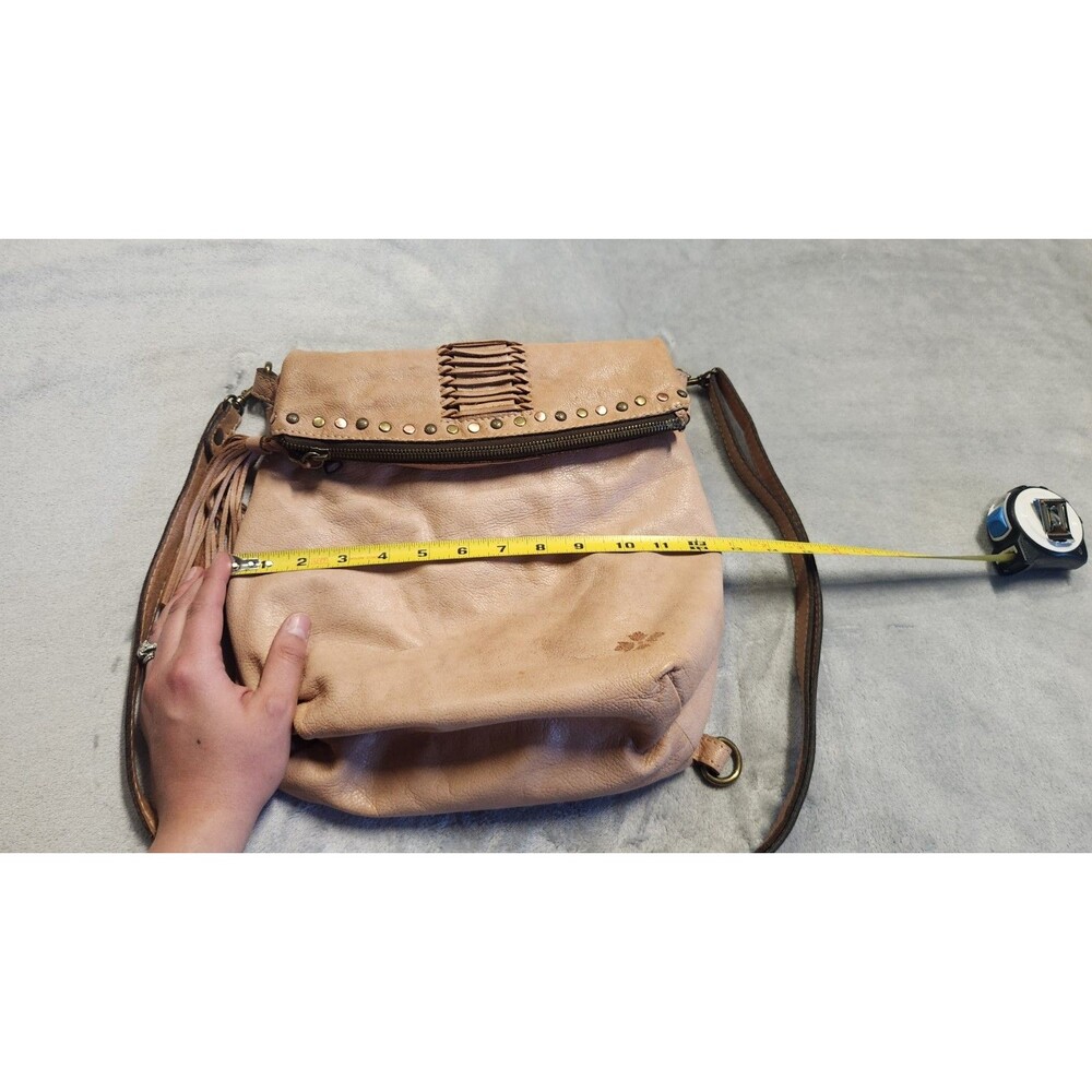 Patricia Nash Washed Denim Luzille Convertible Backpack - Picture 5 of 9